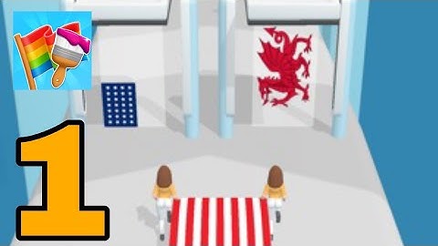Flag Painters - Gameplay Walkthrough Part 1 New Mobile Game - I GAMER - (Android, iOS)