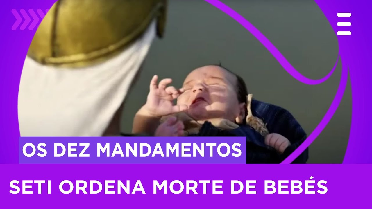 Joquebede dá à luz um menino  Os Dez Mandamentos - RecordTV - R7 Os Dez  Mandamentos