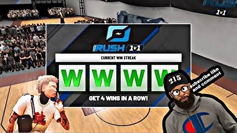 1V1 RUSH EVENT NBA 2K20! 2-WAY SLASHING PLAYMAKER DESTROYING 1V1 RUSH, BEST SIGS AND JUMPSHOT