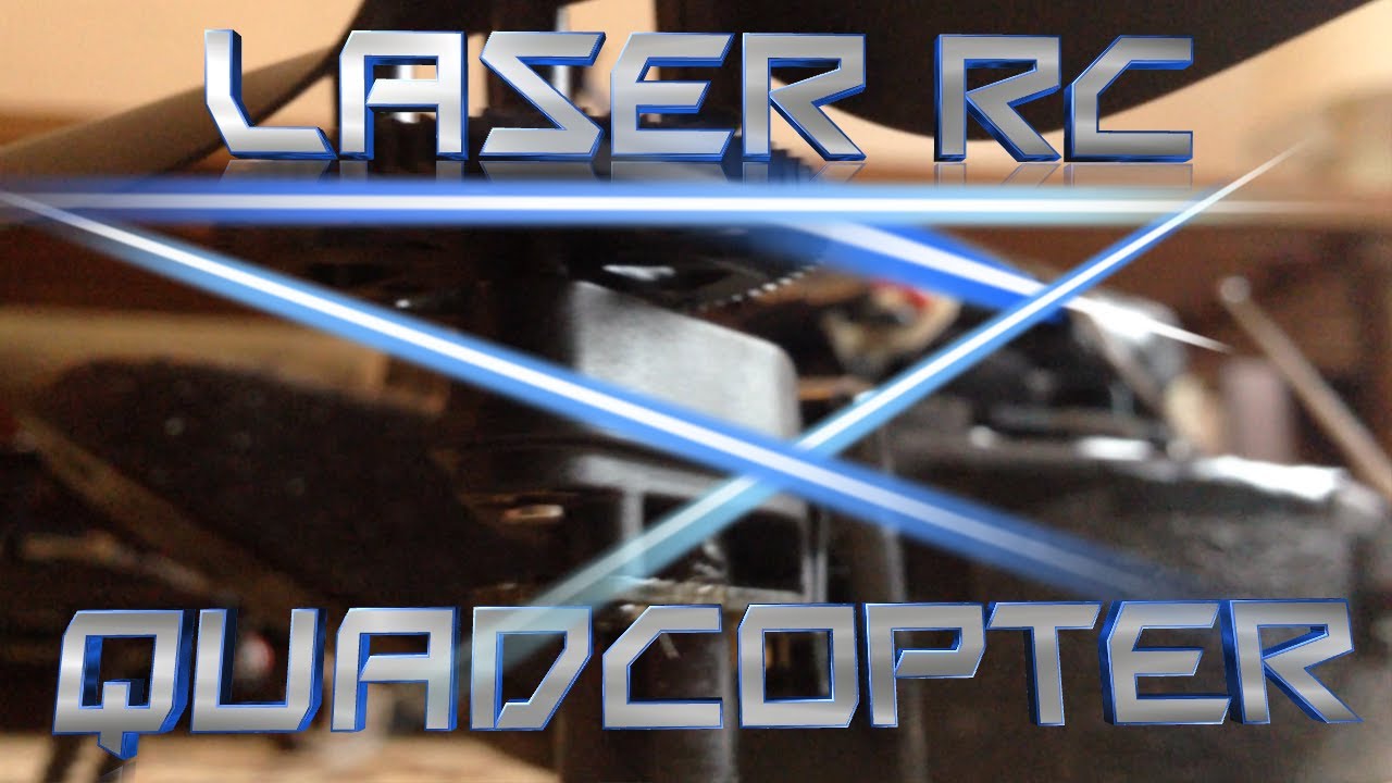 RC Laser Quadcopter