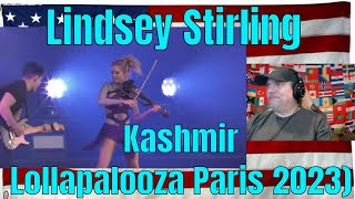 Lindsey Stirling - Kashmir (Lollapalooza Paris 2023) - REACTION