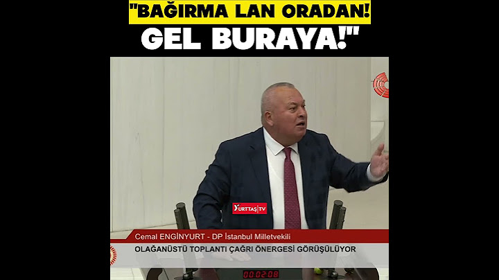 Cemal Enginyurt AKP'liler ile çok sert kapıştı! "Bağırma lan oradan! Gel buraya!"