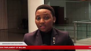 PARLIAMENT OF MALAWI | Parliamentary Ad - Hoc Committee on the 10th June 2024 Chikangawa Plane Crash