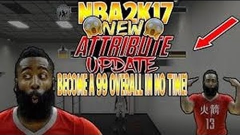 NBA 2K17   INFINITE ATTRIBUTE UPGRADES GLITCH! HOW TO GET TO 99 OVERALL IN ONE DAY! FAST AND EASY 99