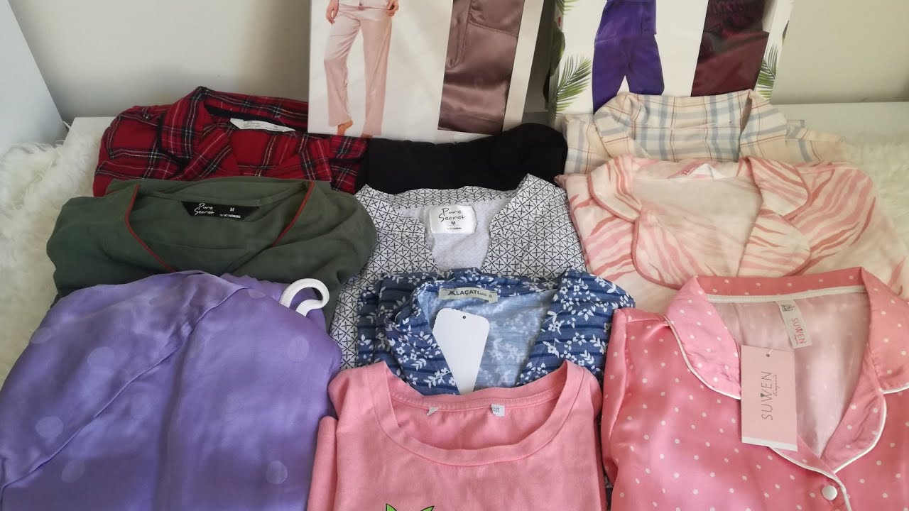 Çeyizimdeki Ev Giyim Ürünlerim! Suwen, Penti, LCW, Twigy YouTube