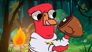 картинка: АМОНГУСЬ! СУРОВОЕ ВЫЖИВАНИЕ В УТКАХ! - Goose Goose Duck!