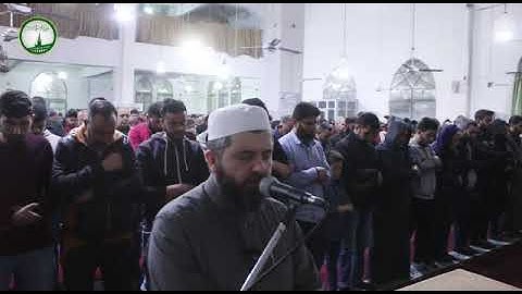 من صلاة التراويح في جامع الروضة سلقين، للقارئ محيي الدين أبو العلا