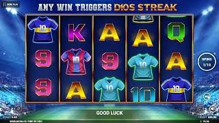 Maradona El Pibe De Oro Slot by Blueprint Gaming 🚩 Gameplay & Wins 🚩NSG Team