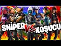 TAKİPÇİLERİM İLE SNİPER VS KOŞUCULAR ( fortnite gameplay türkçe )