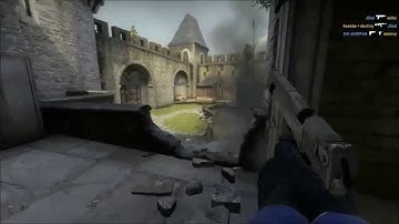 CS GO - Deagle 1v4 Clutch On Cobble