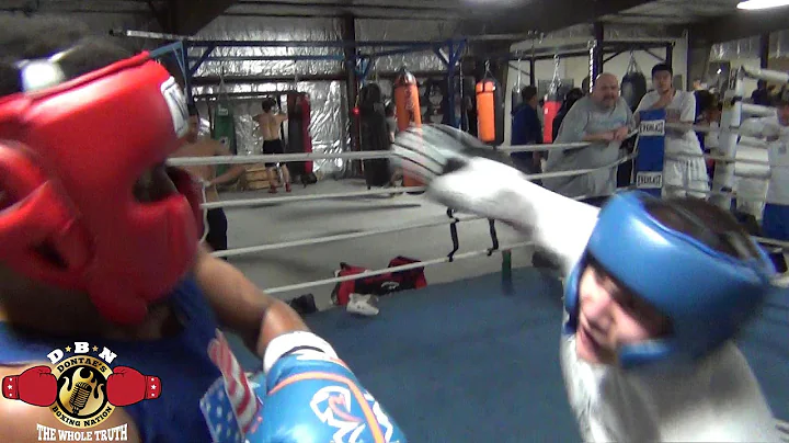 SPAR WARS: ROMEO ACOSTA SPARS ERIN IN A HEATED SES...