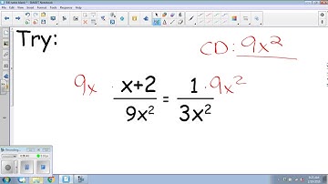 9.6 Solving Rational Equations Video