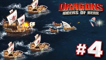 THE FLEET ATTACKS! | DRAGONS : Rise Of Berk - Ep4 HD