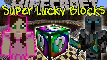 Minecraft: SPIRAL SUPER LUCKY BLOCK CHALLENGE GAMES - Lucky Block Mod - Modded Mini-Game