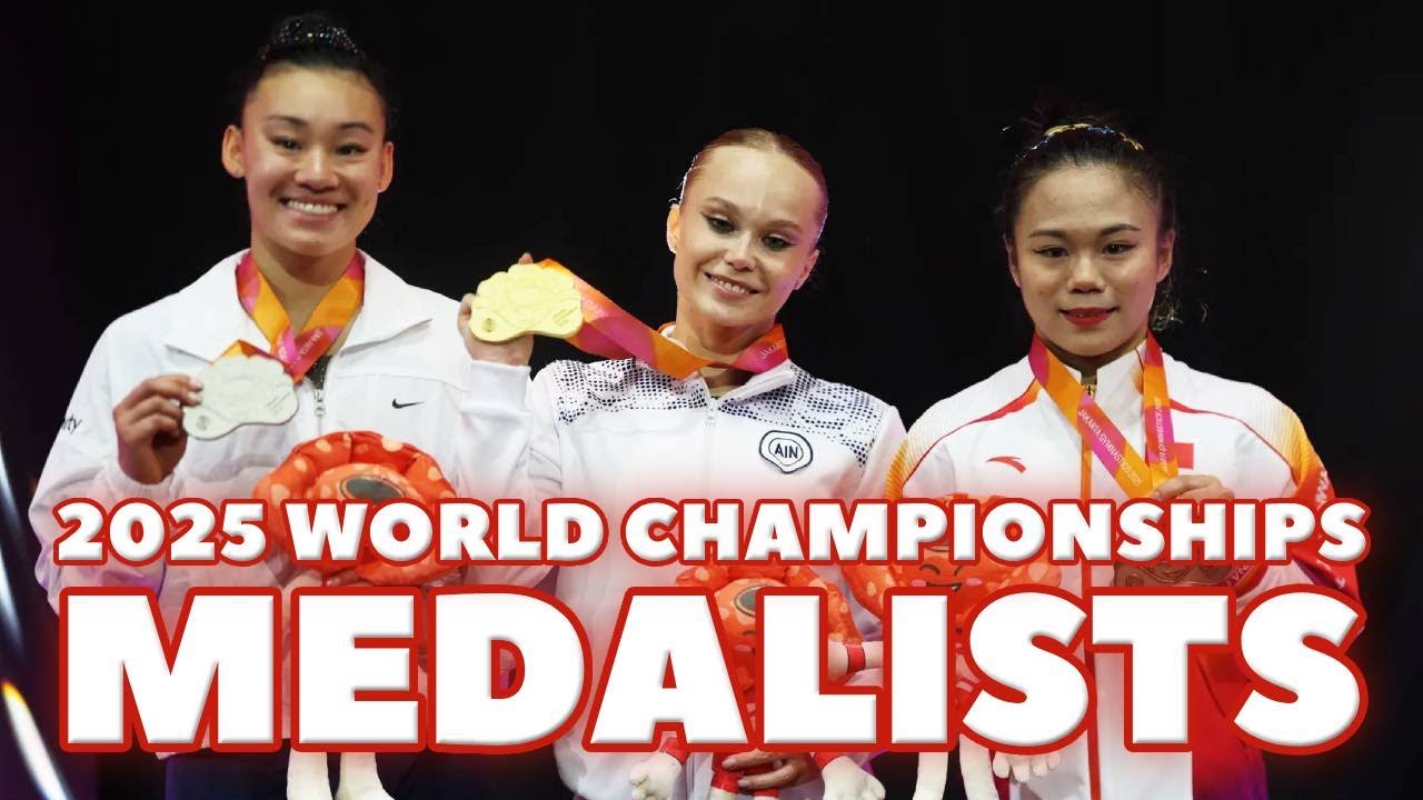 All Medal Winning Routines at the 2025 World Championships 🥇🥈🥉