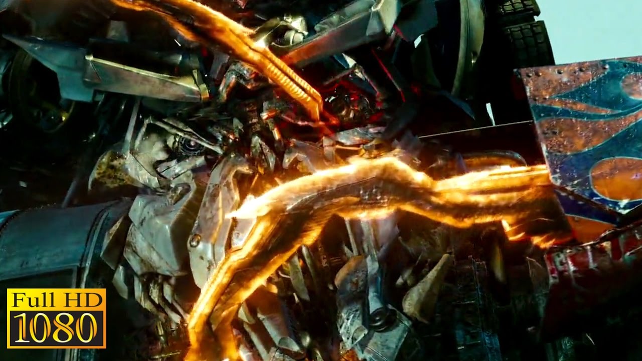 Transformers 2 Revenge Of The Fallen 2009 Battle In The Forest Scene 1080p Full Hd