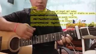 Video thumbnail of "Ten confianza de ricardo castillo tutorial con guitarra"