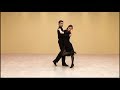 Clases de Tango Europeo | Eva y Kim (super-avanzado)