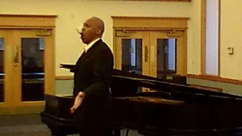 Ronald Campbell, bass-baritone sings If I Can Help...
