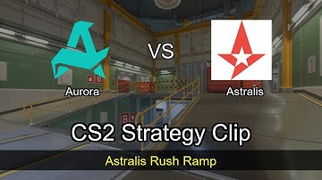Astralis Rush Ramp - Nuke Round 4 | Astralis | PGL Masters Bucharest 2025 #cs2 #counterstrike2