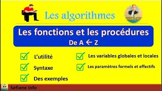 Les fonctions et les procédures cours complet