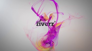 Logo behind Colorful smoke Animated Intro Video #1001