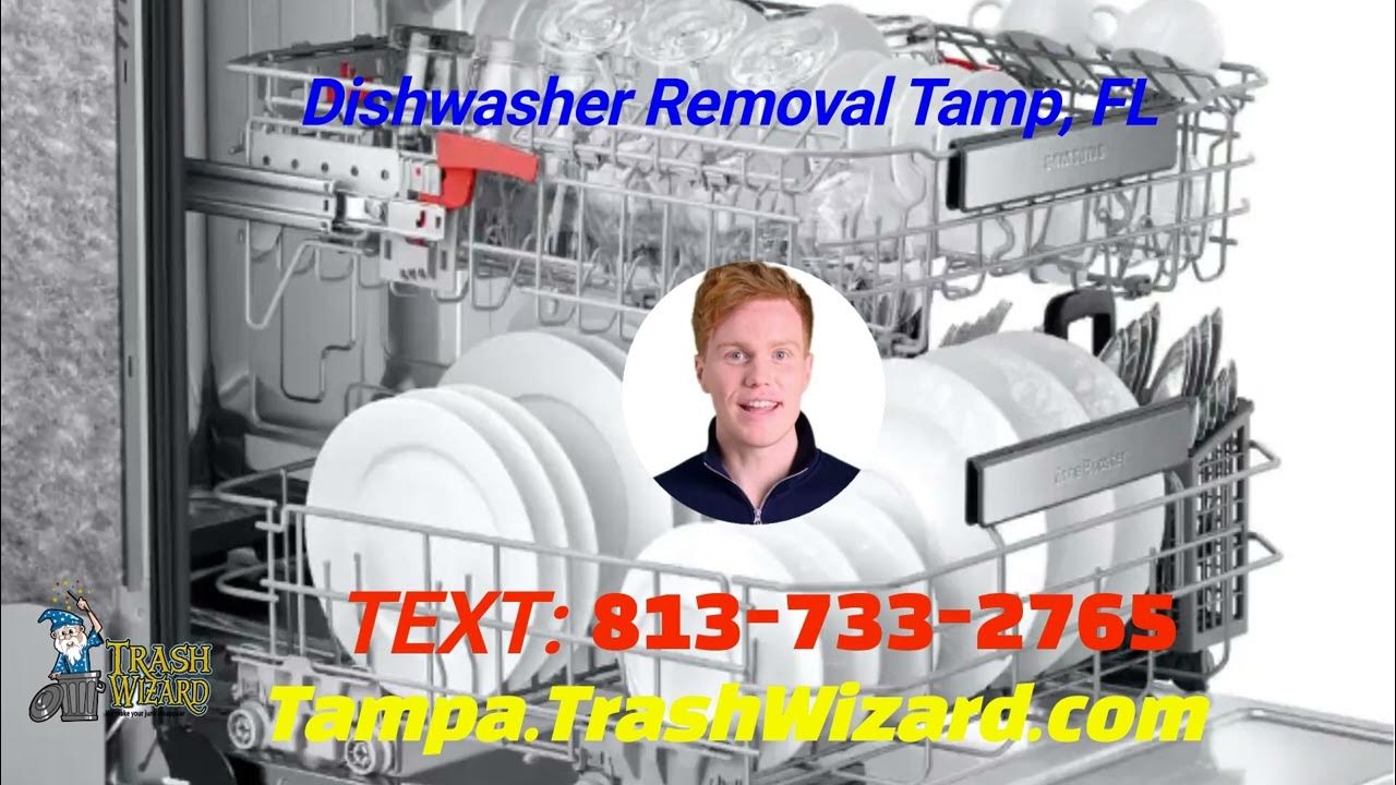 Dishwasher Removal Tampa CALL TRASH WIZARD dishwashers 
