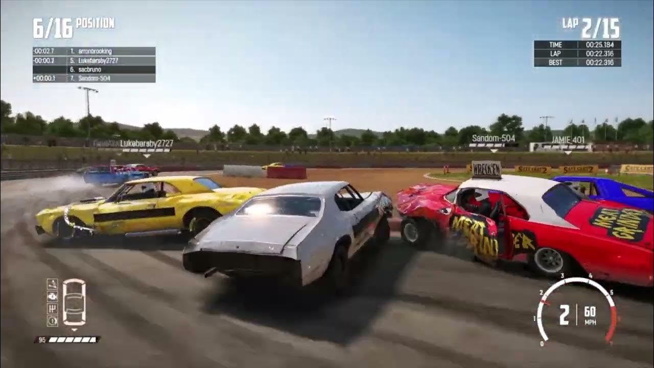 Wreckfest Online PS4 Banger Racing 2 3 YouTube