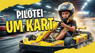 O DESAFIO AGORA É ANDAR DE KART