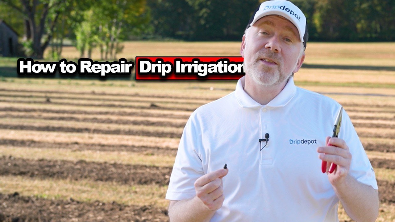 Как заделать отверстия в трубке капельного орошения