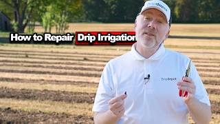 How to Repair Holes in Drip Irrigation Tubing