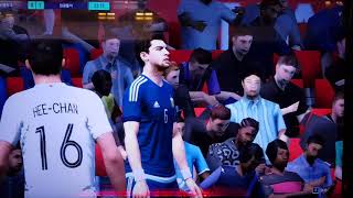 피파온라인 4감독 모드 대표팀 공식 경기 대한민국 vs 아르헨티나