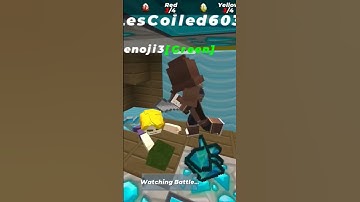 epic Action egg wars blockman go #dawekarmy #blockmango #shorts