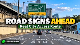 Road Signs Ahead | Real City Access Route & Traffic Flow