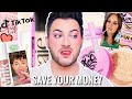 Testing EVERY viral makeup product tik tok made me buy... worth the money?