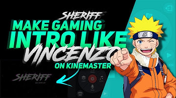 How to make gaming intro like Vincenzo✨♥️ || Gaming Intro || Sheriff✨