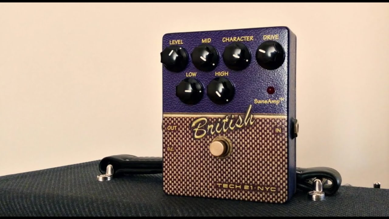 Tech 21 British (Direct into audio interface) - YouTube