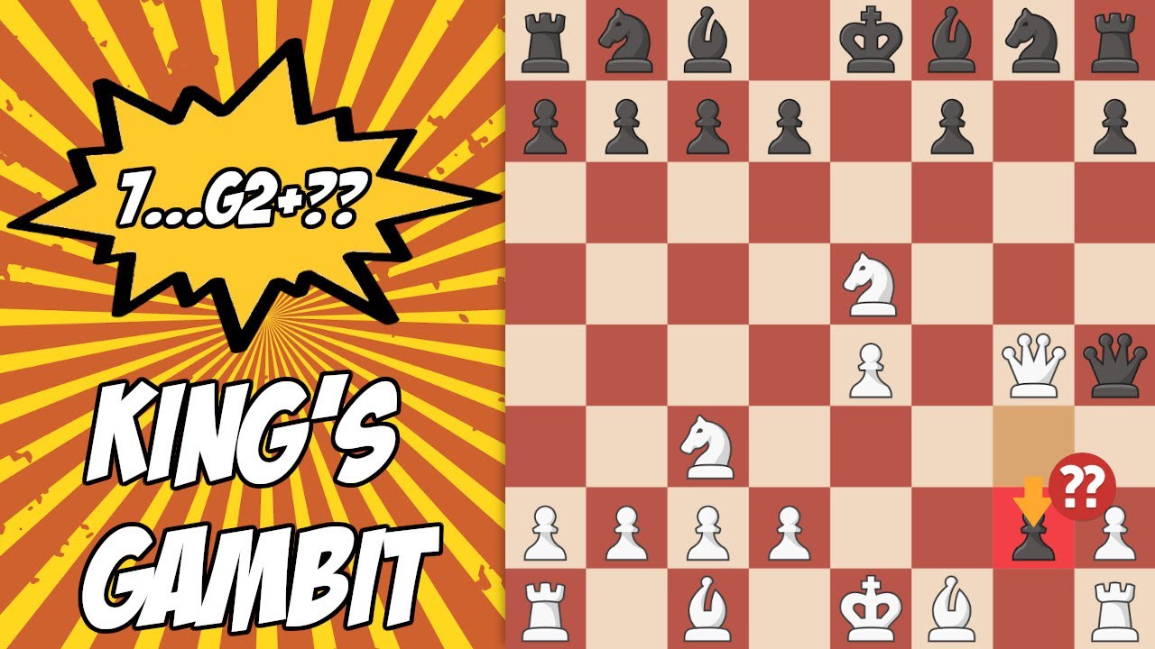 King's Gambit chess TRAP in Bertin gambit line, Three pawns sacrifice