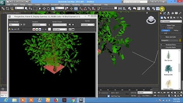 Creating Trees and Plants in autodesk 3ds max