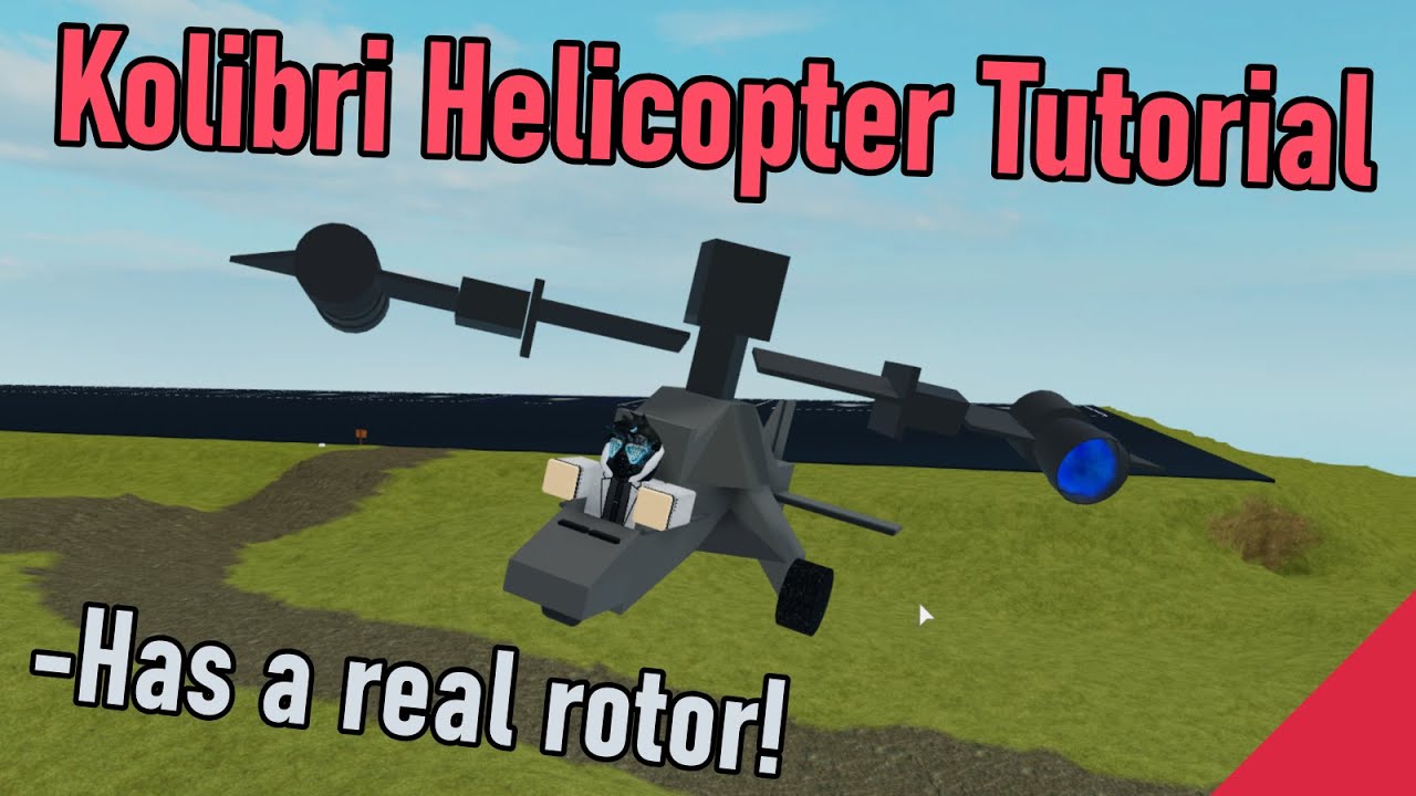 Kolibri Helicopter Tutorial Plane Crazy Youtube - how to build a helicopter roblox plane crazy toxeed