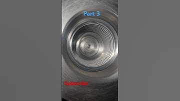 (Part 3) Finished Inside Diameter to Finished 2.5in 4TPI Stub Acme Threads.#cncmachine #fyp