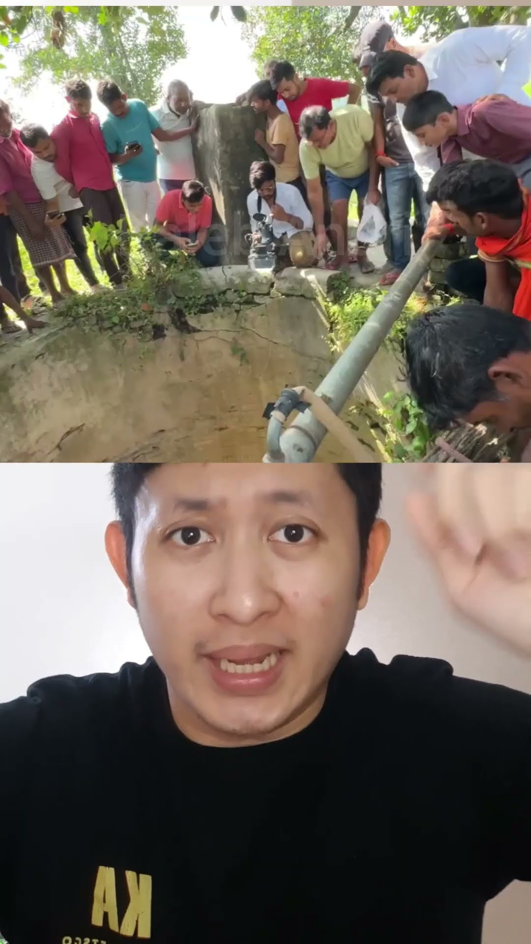 PRIA INI MEMEGANG BAU BANGKAI DALAM SUMUR, AKHIRNYA... | Kaleb Andri #shorts #storytime #kisahnyata