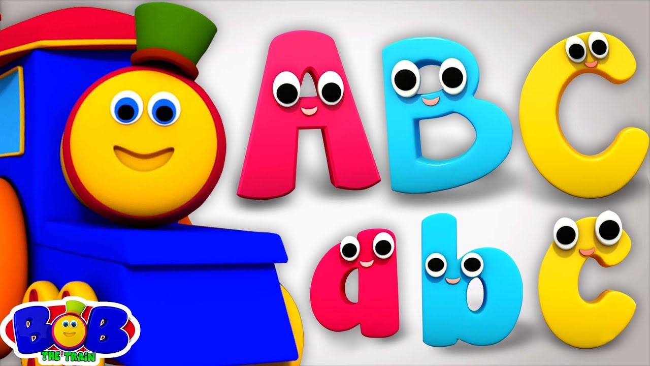 ⁣ABC Capital & Small Letters + More Educational Videos & Children Music by Bob The Train