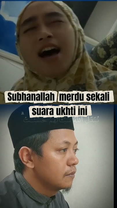 Subhanallah merdu suaranya
