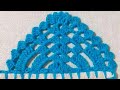 Aprenda a crochetar lindos barrados para toalhas # em carreira única 