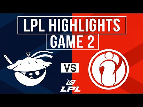 AL vs IG Highlights Game 2 | LPL 2025 Split 3 | Anyone's Legend vs Invictus Gaming