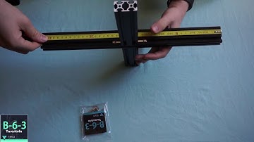 Tevo Tarantula Assembly - Step 5 - Base Alluminium Frame Installation