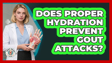 Does proper hydration prevent gout attacks?