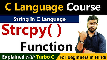 Use strcpy( ) Function in C | String in C Language | by Rahul Chaudhary