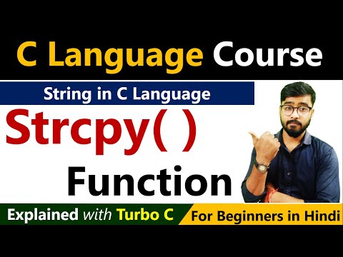 Use strcpy( ) Function in C | String in C Language | by Rahul Chaudhary